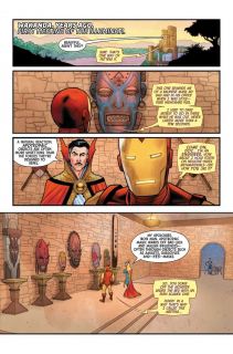 The Death of Doctor Strange: Avengers #1 - plansze