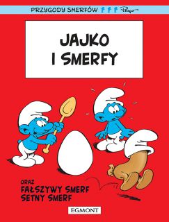 Smerfy Komiks. Tom 4. Jajko i smerfy - okładka
