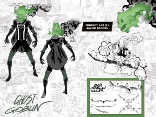 Avengers #750 - szkice postaci