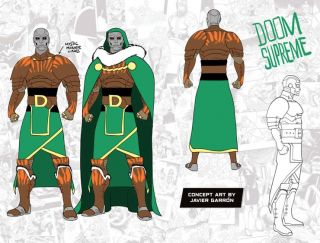 Avengers #750 - szkice postaci