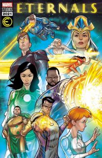 Eternals #7 - okładka alternatywna