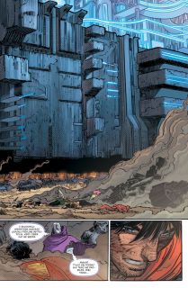 Superman: Action Comics. Metropolis w ogniu. Tom 4 - plansze