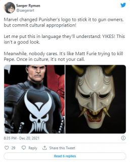 Reakcje na nowe logo Punishera