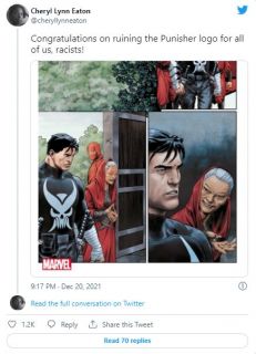 Reakcje na nowe logo Punishera