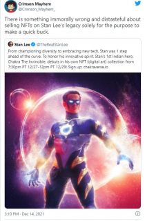 Reakcje na wpis na twitterowym koncie Stana Lee