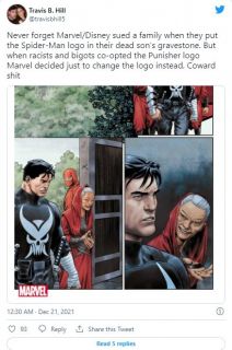 Reakcje na nowe logo Punishera