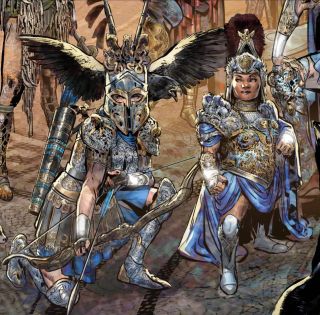 Wonder Woman: Historia #1 - plansze