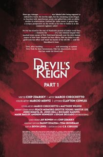Devil's Reign #1 - plansze