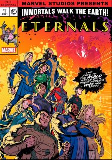 Eternals #8 - okładka alternatywna