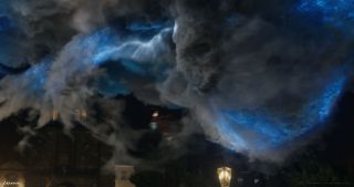 6. Cyclone - Tworzy on wokół siebie potężne wiry powietrzne, w których prędkość wiatru znacznie przekracza najsilniejsze wiatry na naszej planecie (ponad 480 km/h). W dodatku Cyclone powołuje do istnienia szereg niszczycielskich tornad.