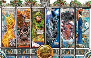 Wonder Woman: Historia #1 - plansze