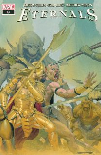 Eternals #8 - okładka
