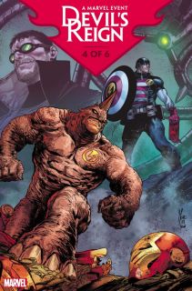 Devil's Reign #4 - okładka