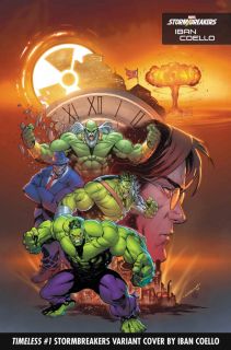 Timeless #1 - okładka alternatywna