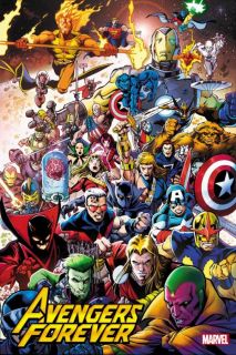 Avengers Forever #1 - okładka alternatywna
