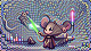A JEDI MOUSE APPEARS!