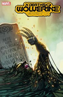 X Deaths of Wolverine #1 - okładka alternatywna