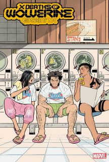 X Deaths of Wolverine #1 - okładka alternatywna