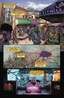 Black Panther #3 - plansze