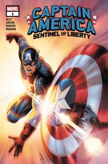 Captain America: Sentinel of Liberty #1 - okładka