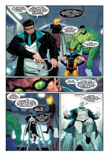 Devil's Reign: Superior Four #1 - plansze