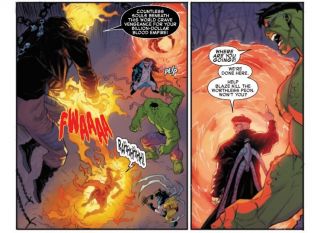 Devil's Reign: Superior Four #1 - plansze