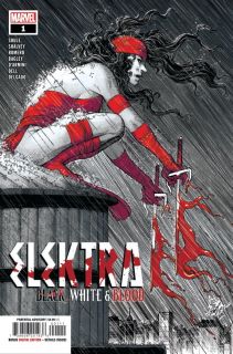 Elektra: Black, White and Blood #1 - okładka
