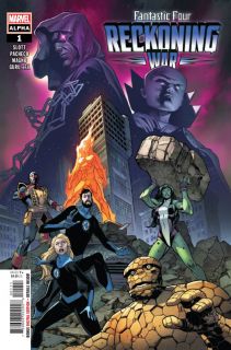Fantastic Four: Reckoning War Alpha #1 - okładka