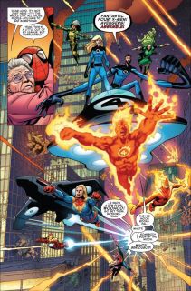 Fantastic Four: Reckoning War Alpha #1 - plansze