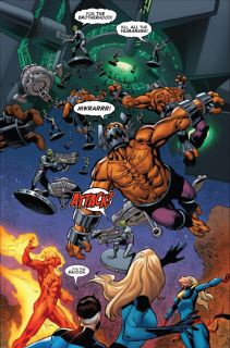 Fantastic Four: Reckoning War Alpha #1 - plansze