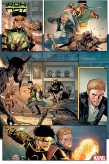 Iron Fist #1 - materiały promocyjne