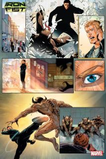 Iron Fist #1 - materiały promocyjne