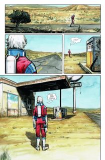 Pułkownik Weird. Zagubiony w kosmosie - plansza