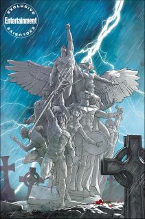 Justice League #75 - materiały promocyjne