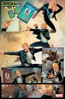 Iron Fist #1 - materiały promocyjne