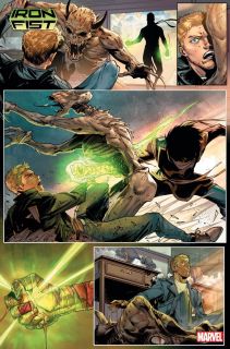 Iron Fist #1 - materiały promocyjne