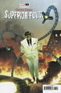 Devil's Reign: Superior Four #1 - okładka alternatywna