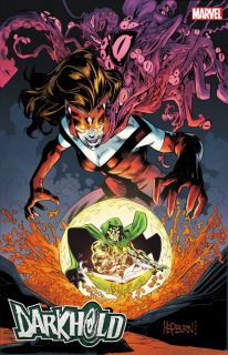 Darkhold: Omega #1 - okładka alternatywna