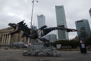 Horizon Forbidden West - Chyżoszpon pod Pałacem Kultury i Nauki