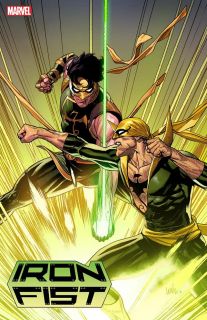 Iron Fist #1 - okładka alternatywna