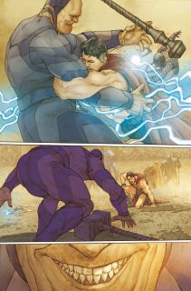 Action Comics #1040 - plansze (bez warstwy dialogowej)