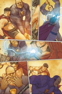 Action Comics #1040 - plansze (bez warstwy dialogowej)