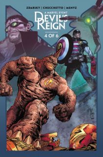 Devil's Reign #4 - okładka