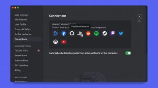 Discord - powiązanie konta PSN