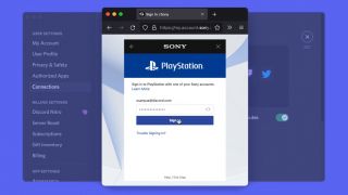 Discord - powiązanie konta PSN