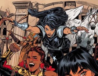 Trial of the Amazons - ilustracja Joëlle Jones