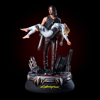 Cyberpunk 2077 - figurka Johnny i Alt