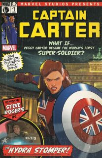 Captain Carter #1 - okładka alternatywna