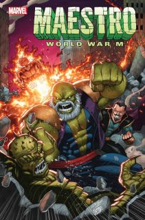 Maestro: World War M #1 - okładka alternatywna
