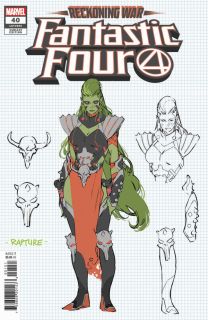 Fantastic Four #40 - okładka alternatywna